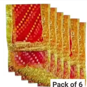 Mata ki chunni - Pack of 6